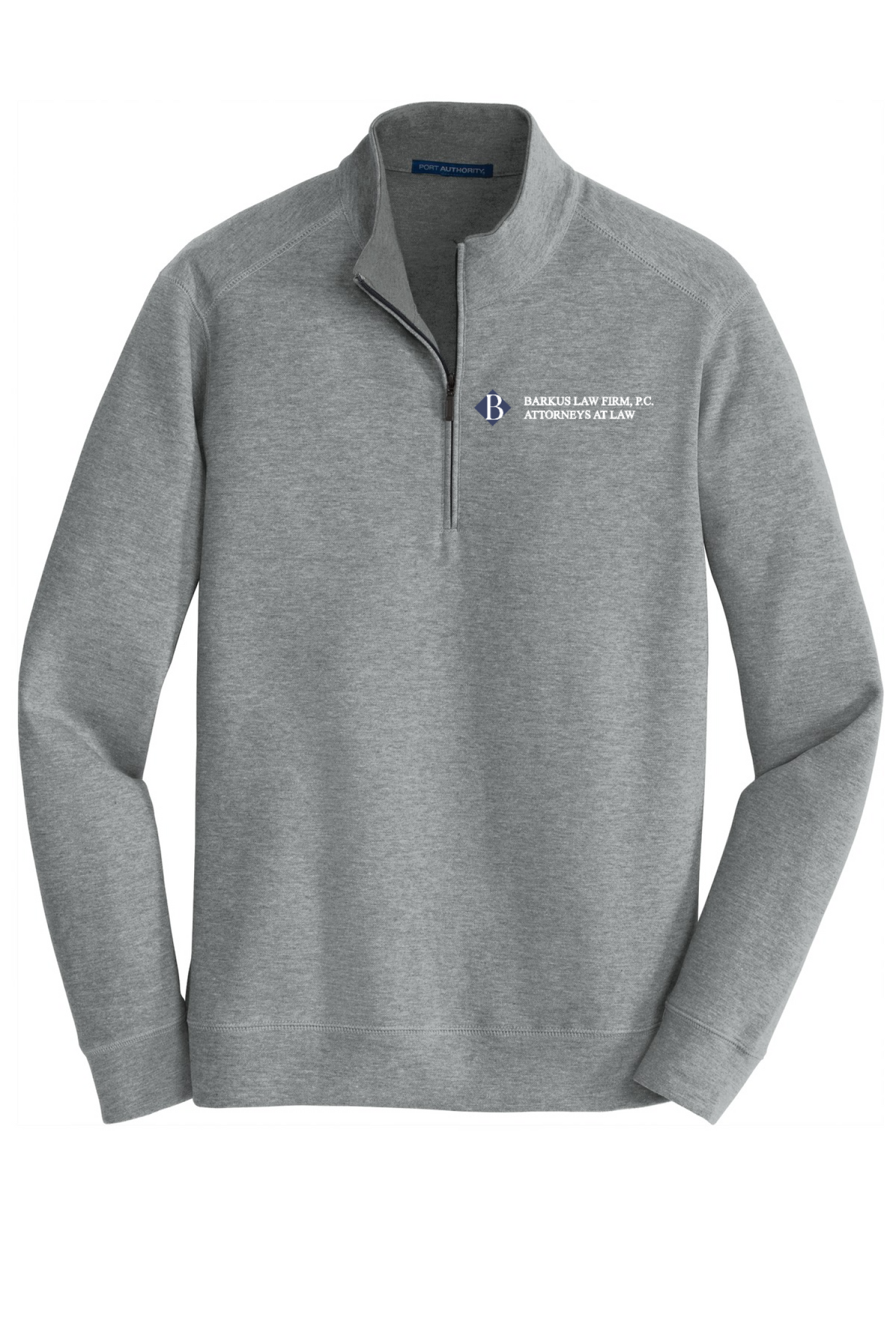 Front Design - Medium Heather Grey/ Charcoal Heather