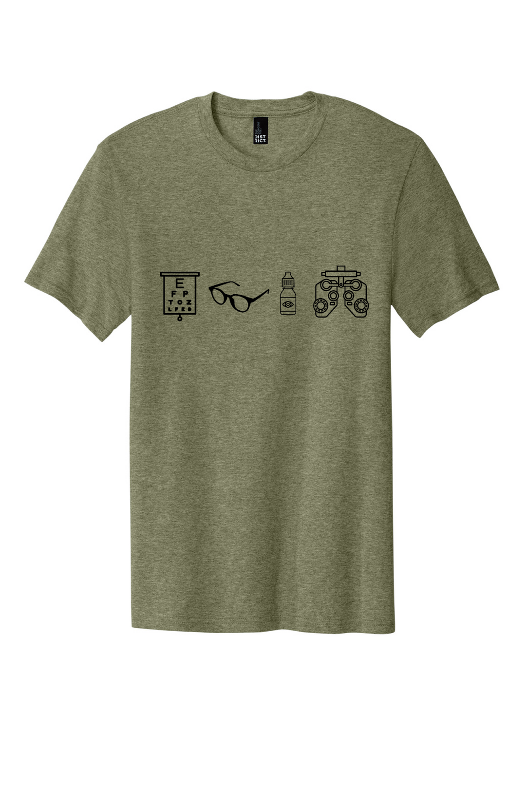 Front Design - Military Green Frost