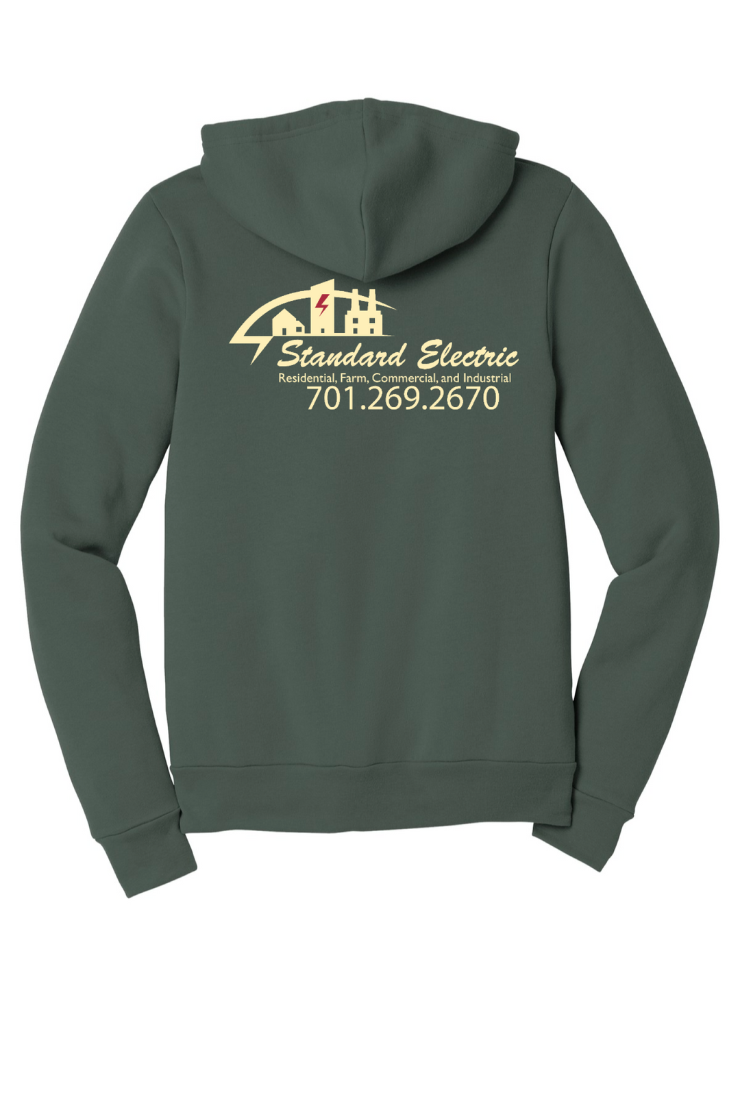 Back Design - Military Green