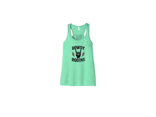 BELLA+CANVAS Women's Flowy Racerback Tank. BC8800