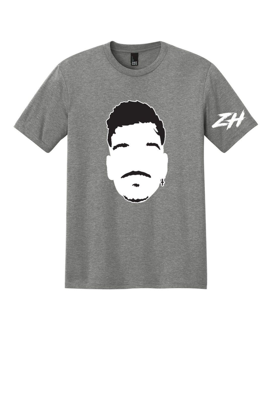 District Perfect Tri Tee. DM130 — Grey Frost