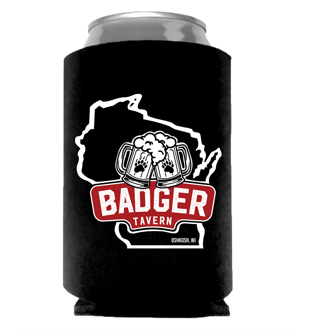 Badger Tavern - Regular Can Koozie