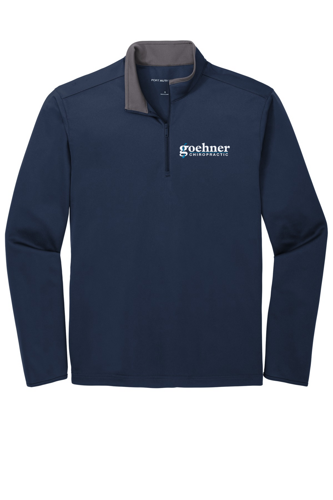 Front Design - Navy/ Steel Grey