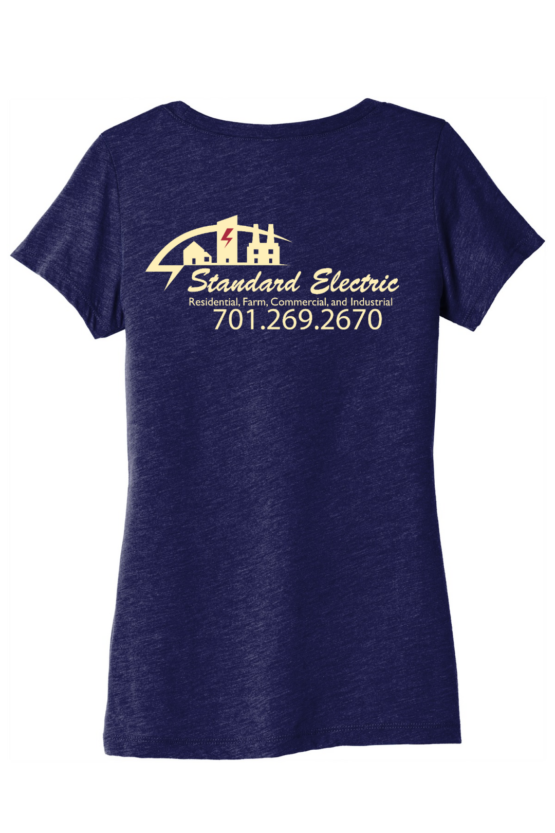 Back Design - Navy Triblend