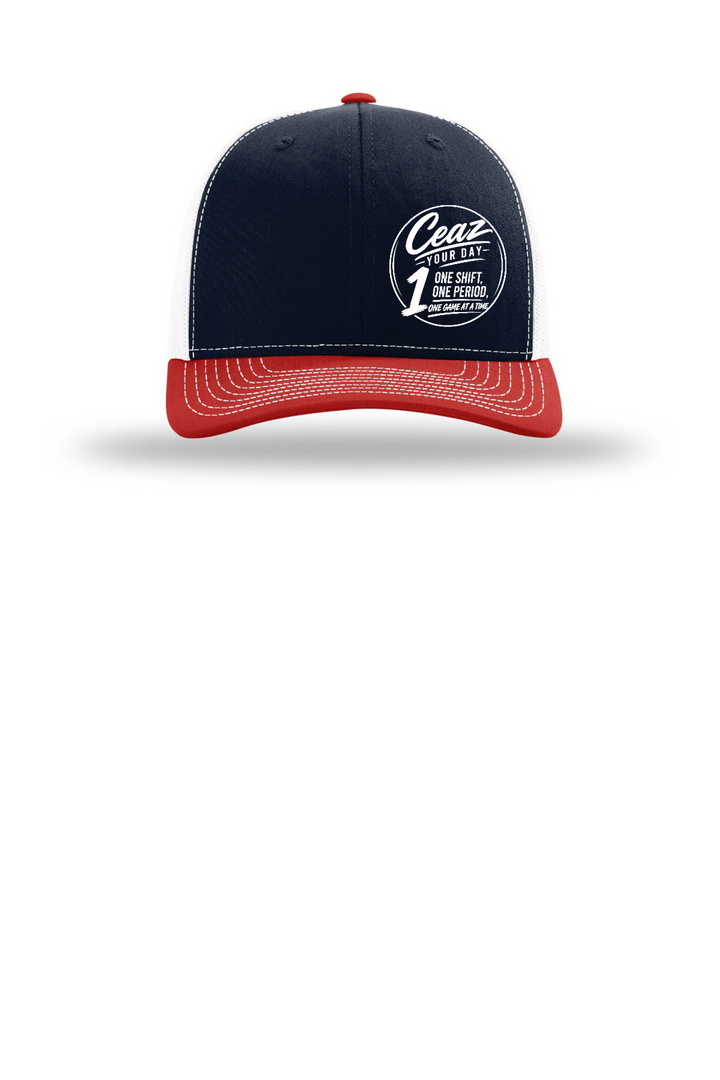 Front Design - Navy/ White/ Red