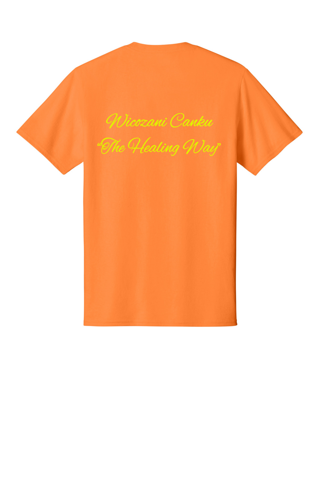 Back Design - Neon Orange