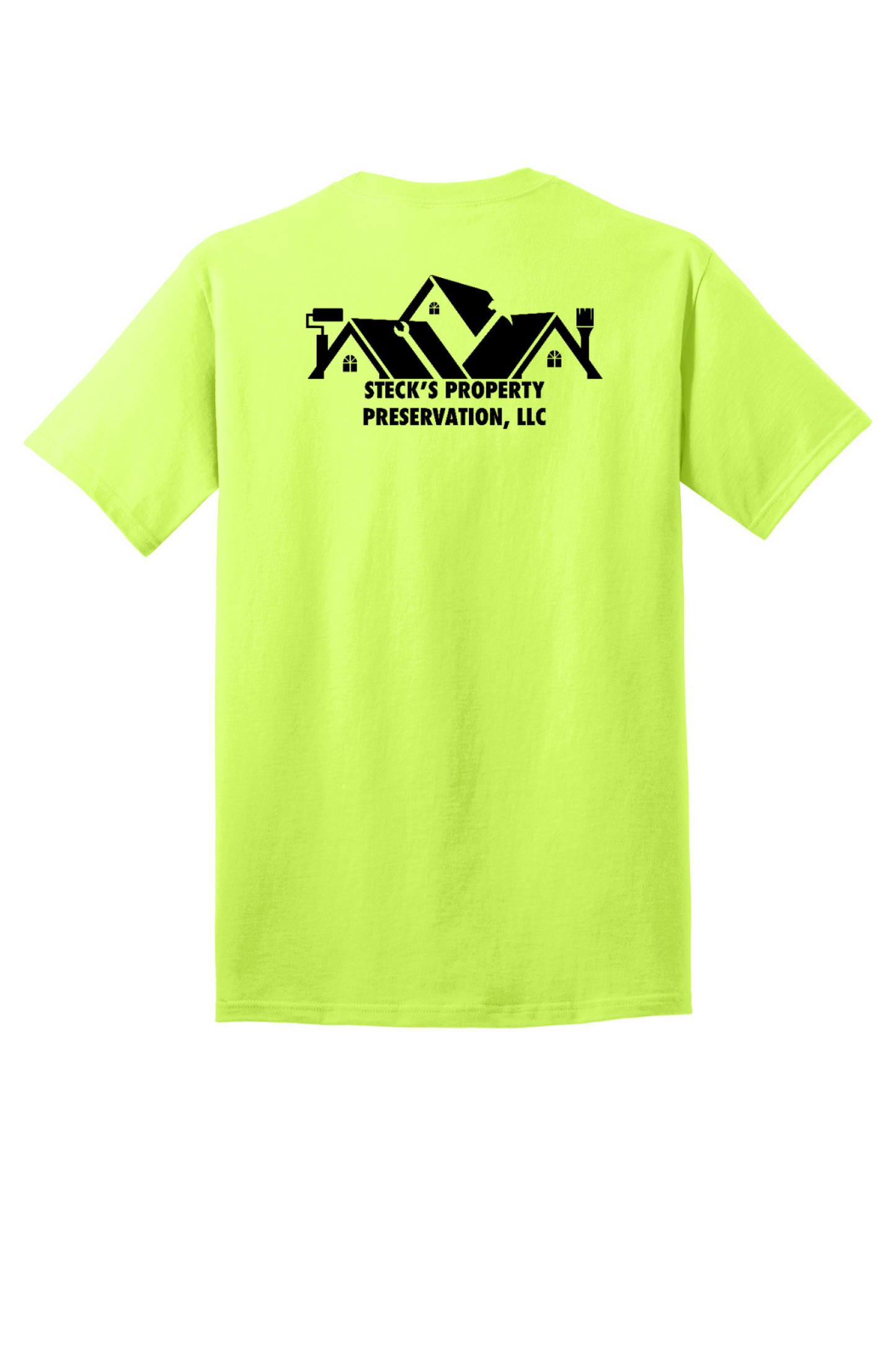 Back Design - Neon Yellow