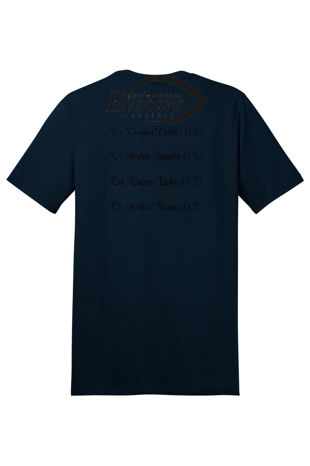 Back Design - New Navy
