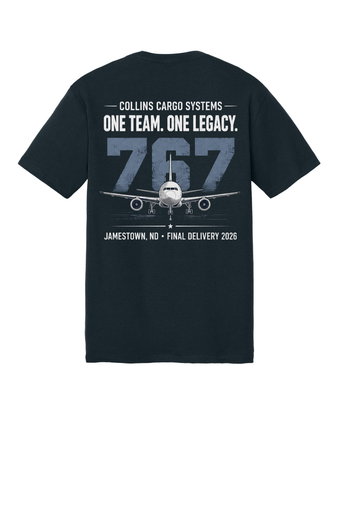 Back Design - New Navy