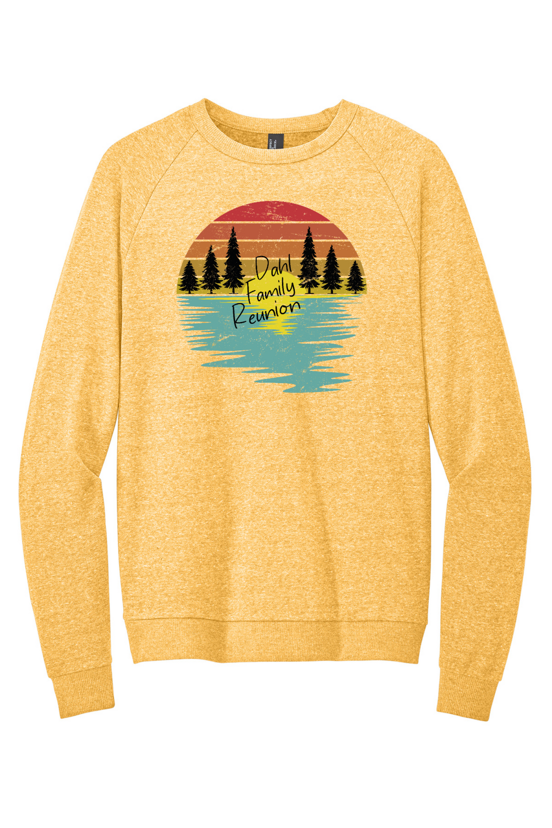 Front Design - Ochre Yellow Heather