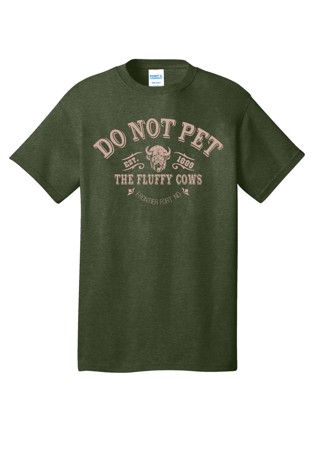 Front Design - Olive Drab Green Heather