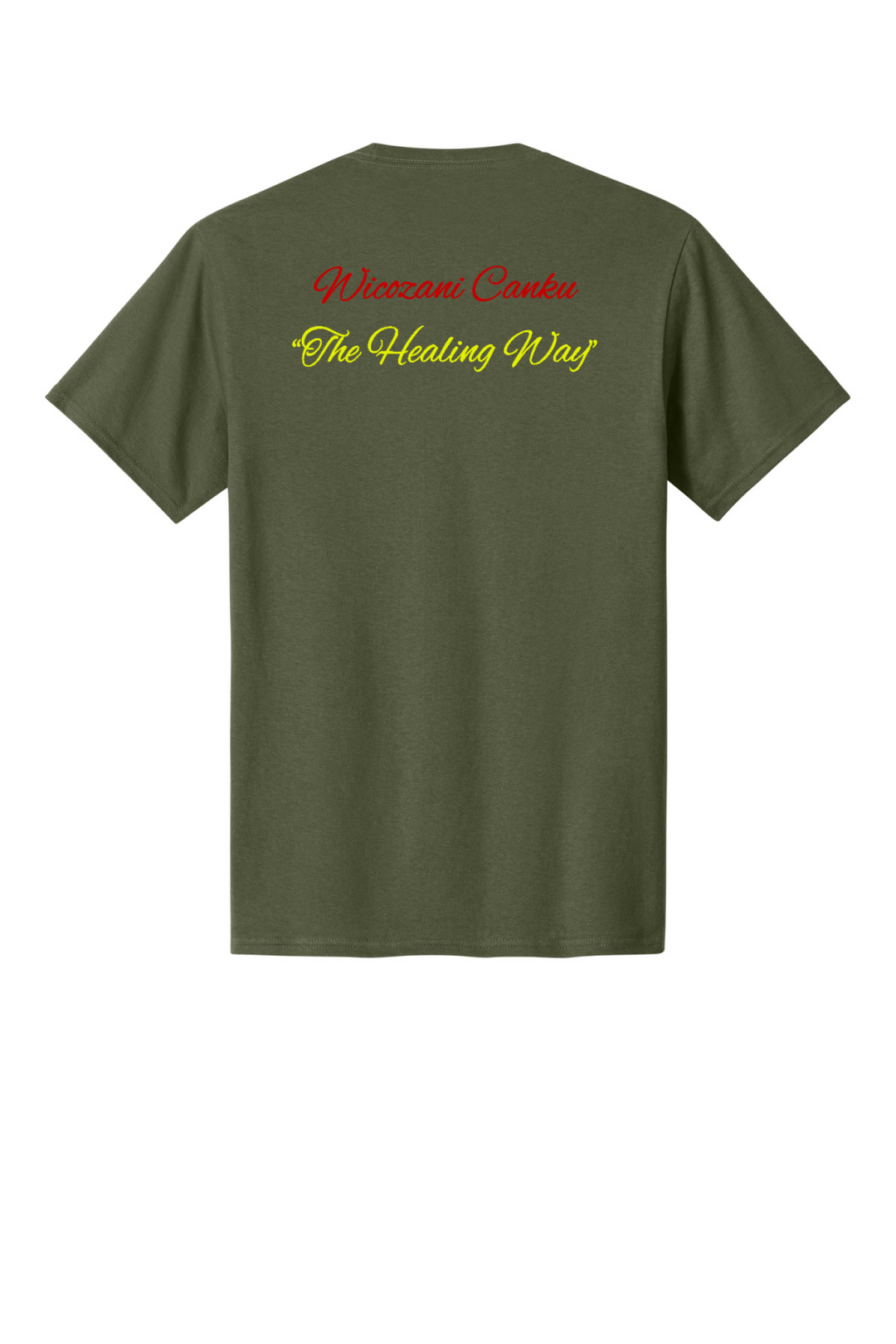 Back Design - Olive Drab Green