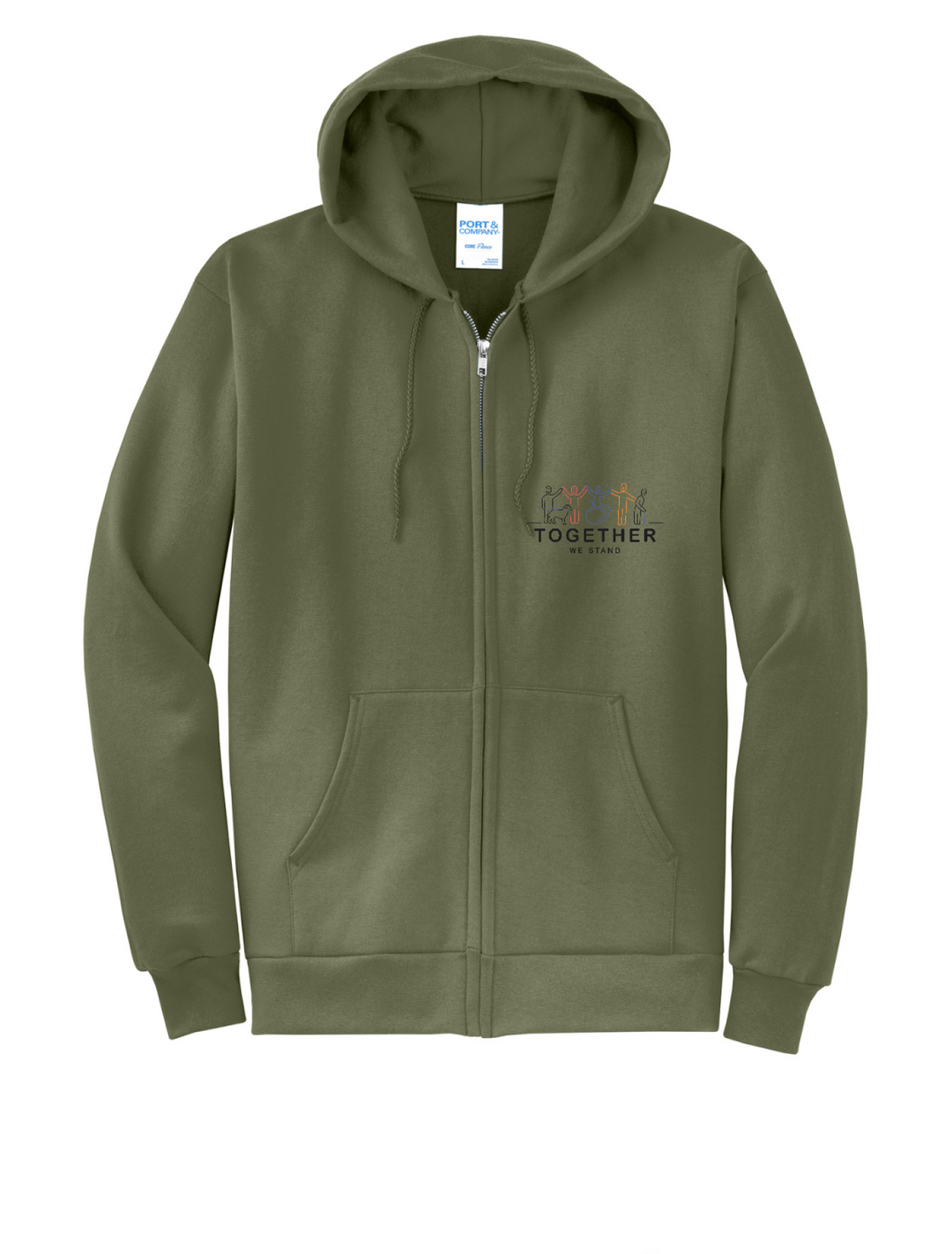 Front Design - Olive Drab Green