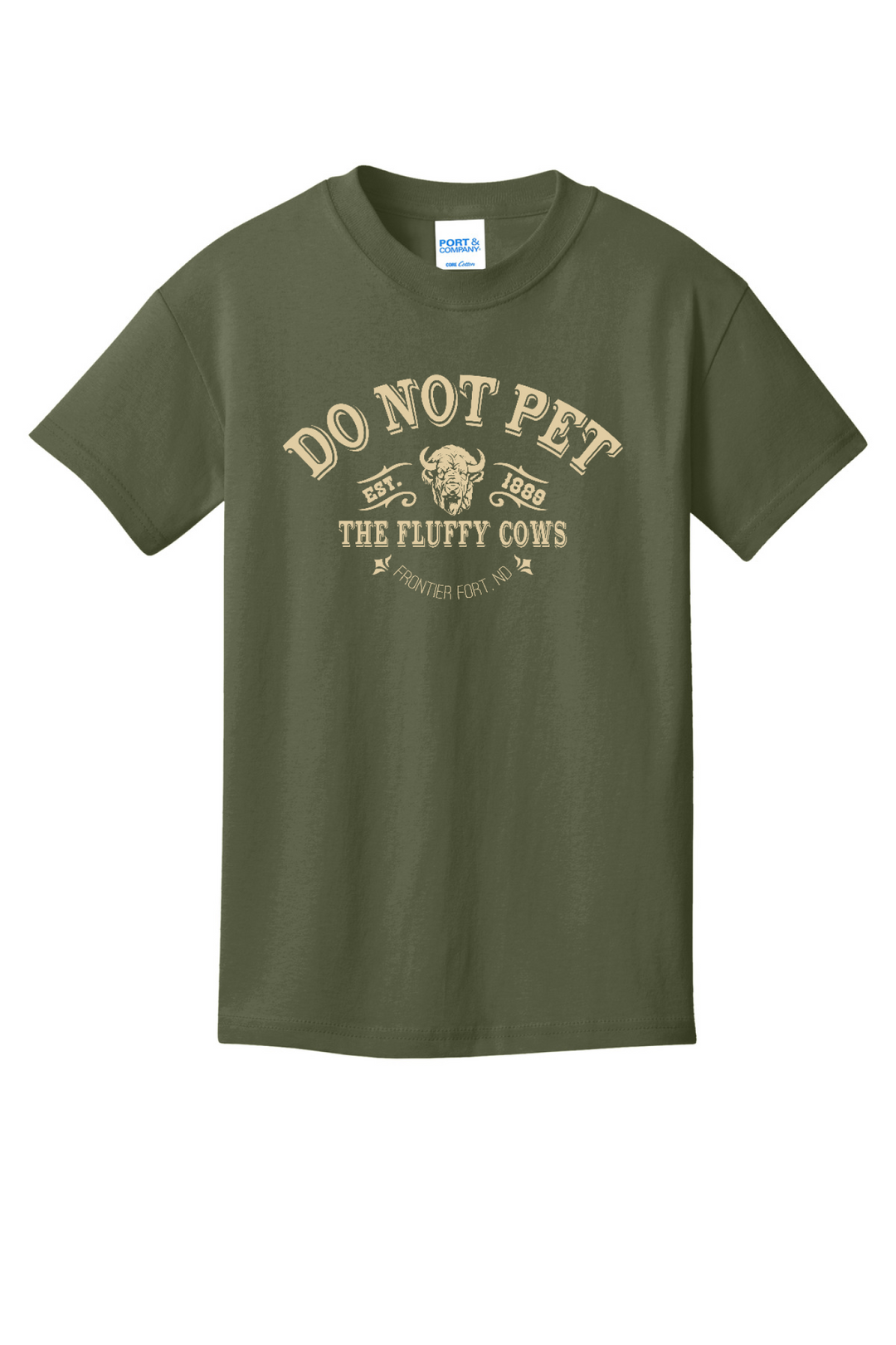 Front Design - Olive Drab Green