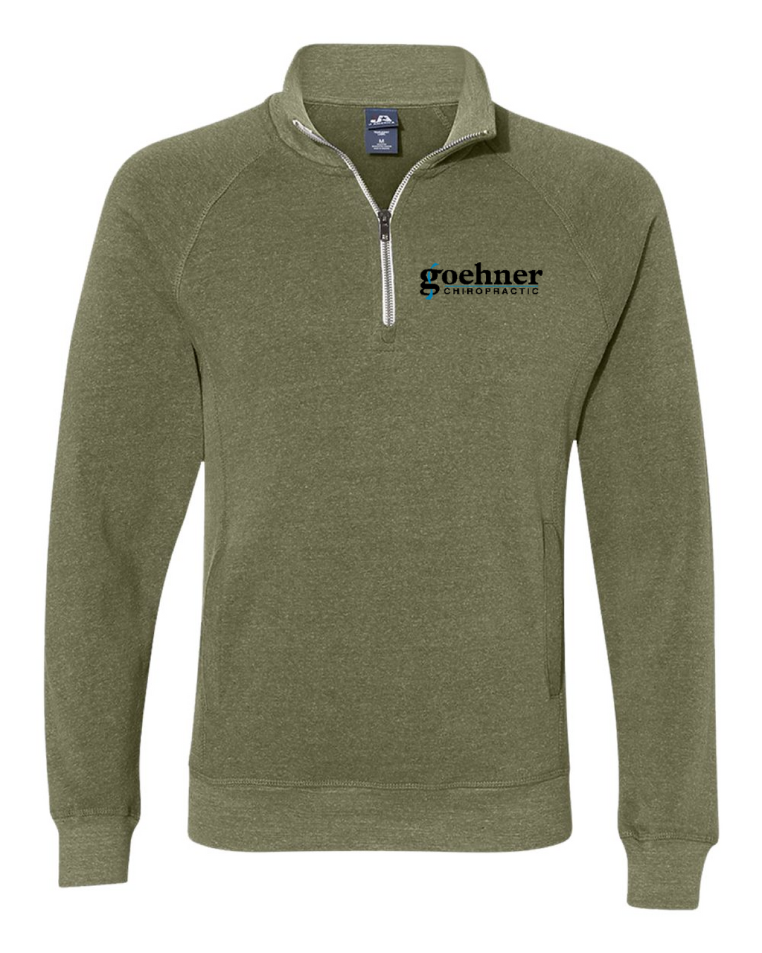 Front Design - Olive Triblend