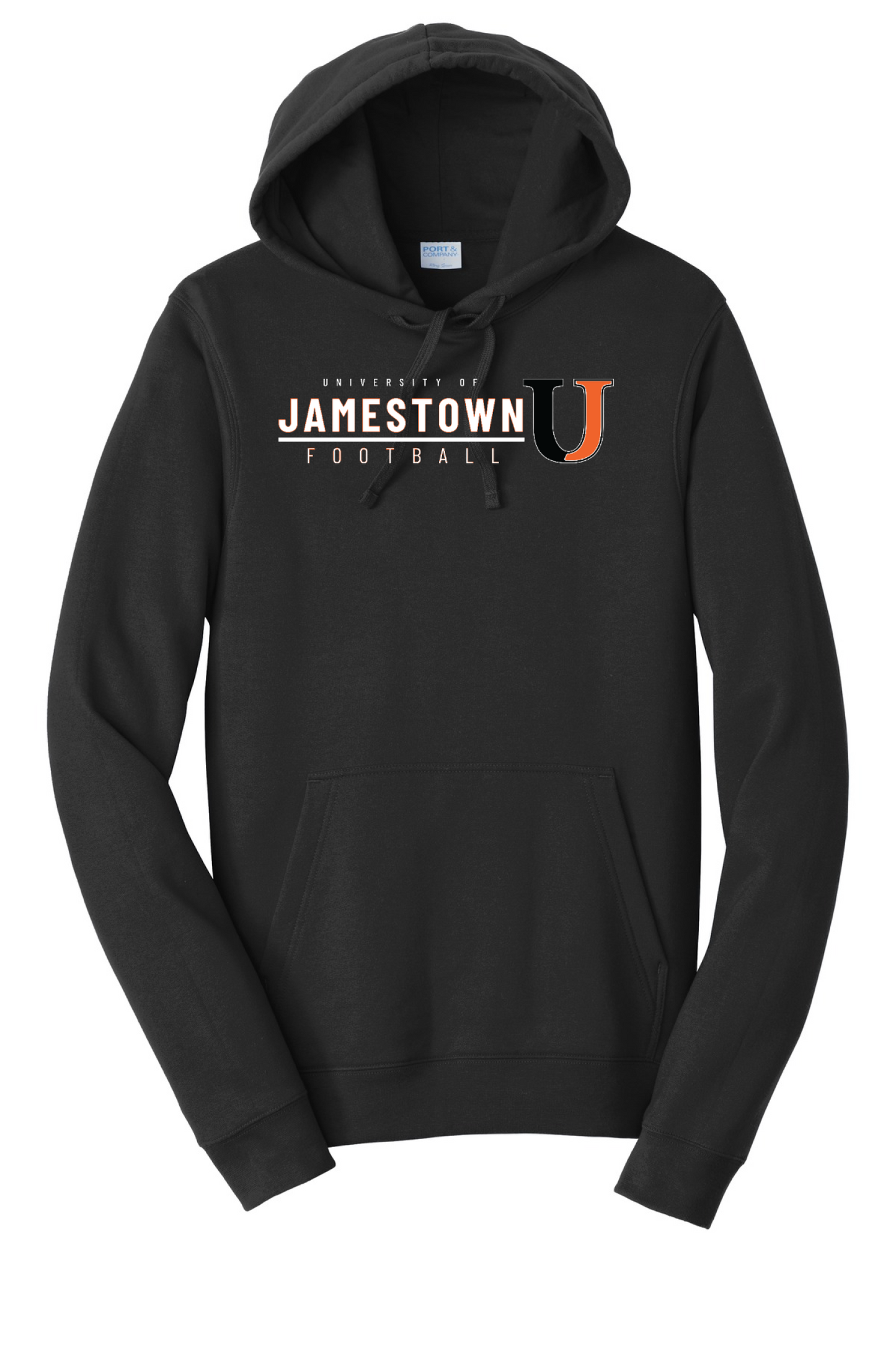 Jamestown Football Fleece Pullover Hooded Sweatshirt