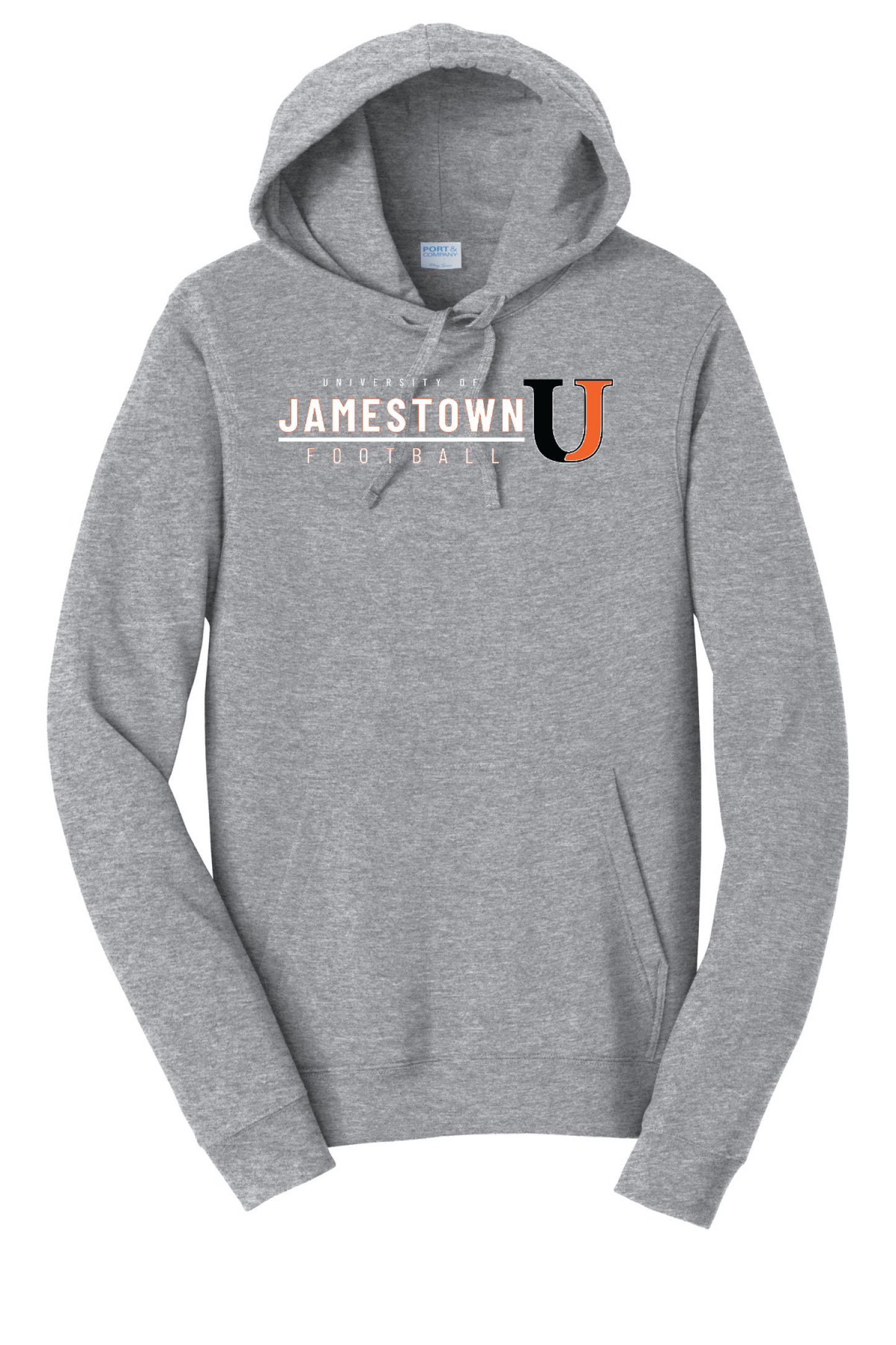 Jamestown Football Fleece Pullover Hooded Sweatshirt