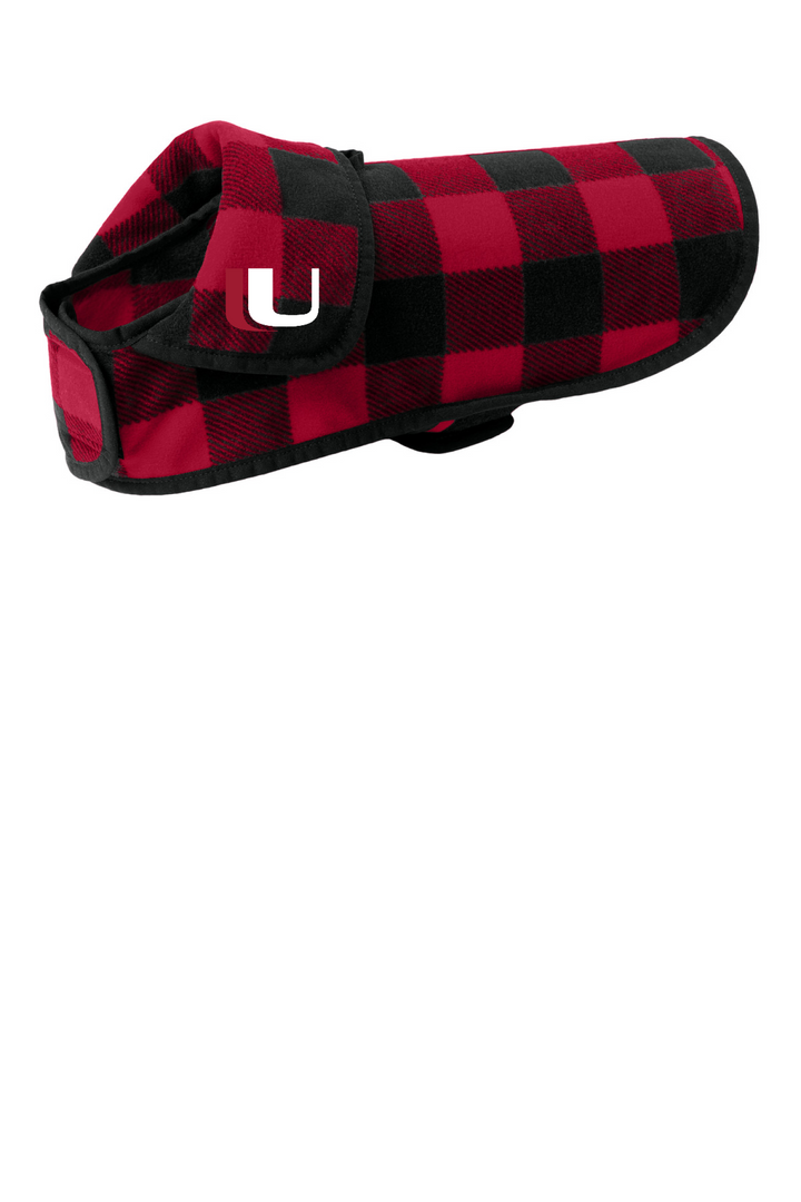 Front Design - Red/ Black Buffalo Check