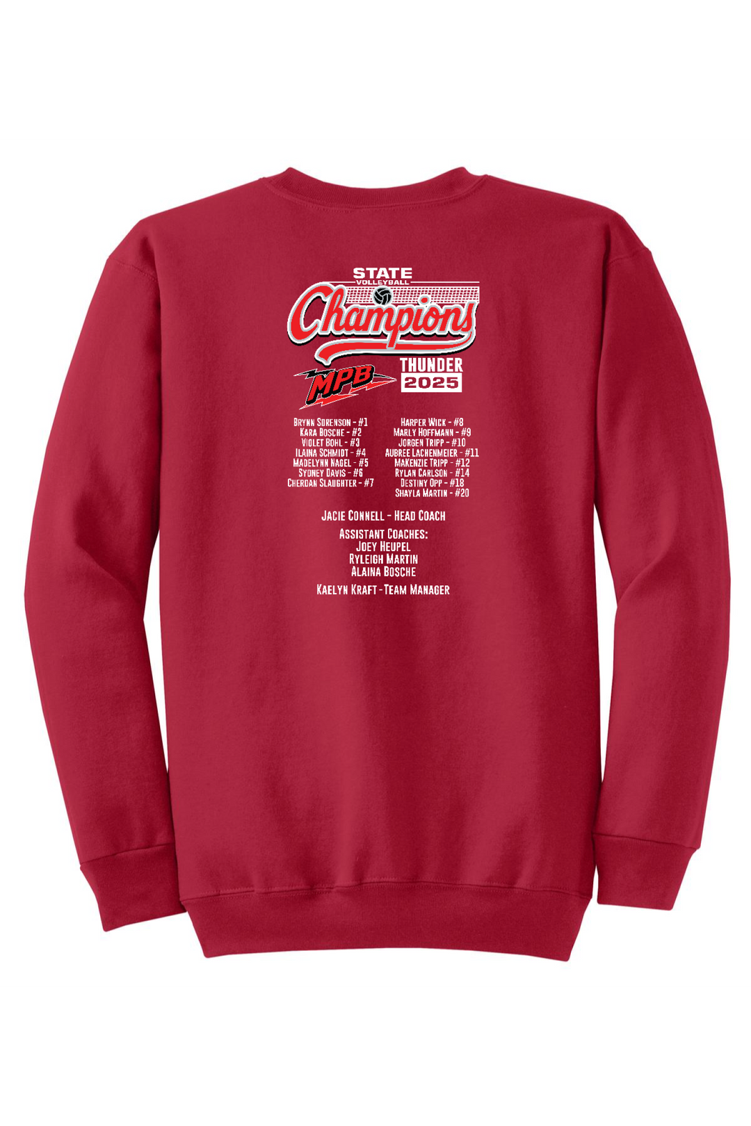 Back Design - Red