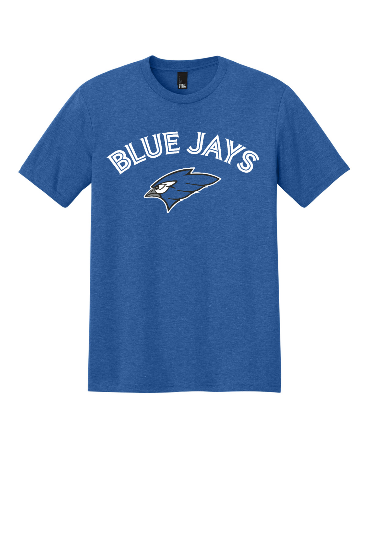 District Perfect Tri Tee Blue jay Arc Inline