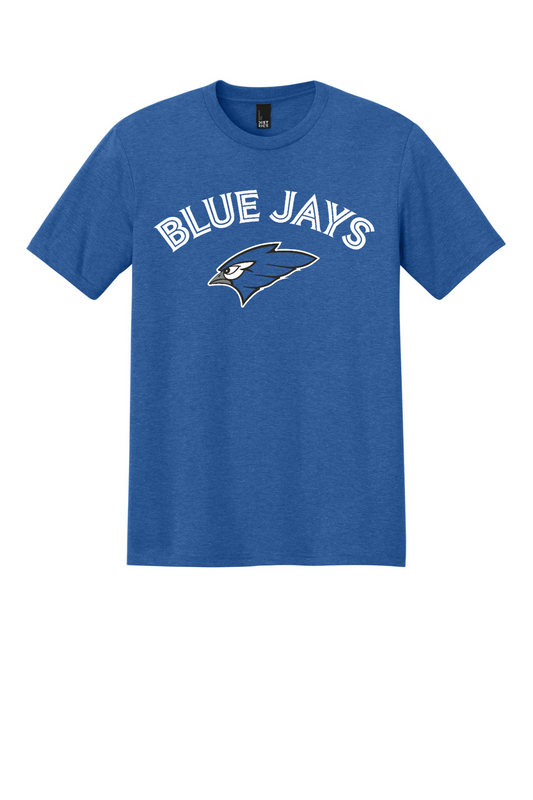 District Perfect Tri Tee Blue jay Arc Inline
