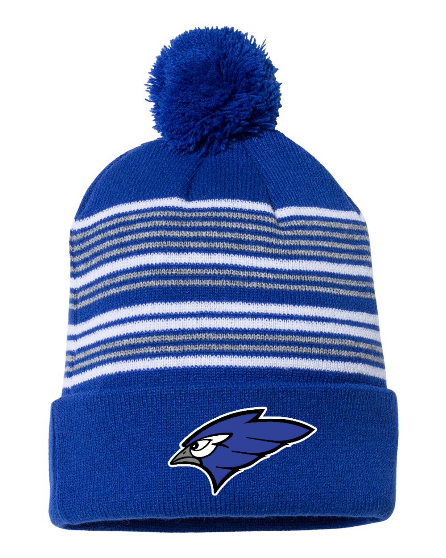 Front Design - Royal/ White/ Grey