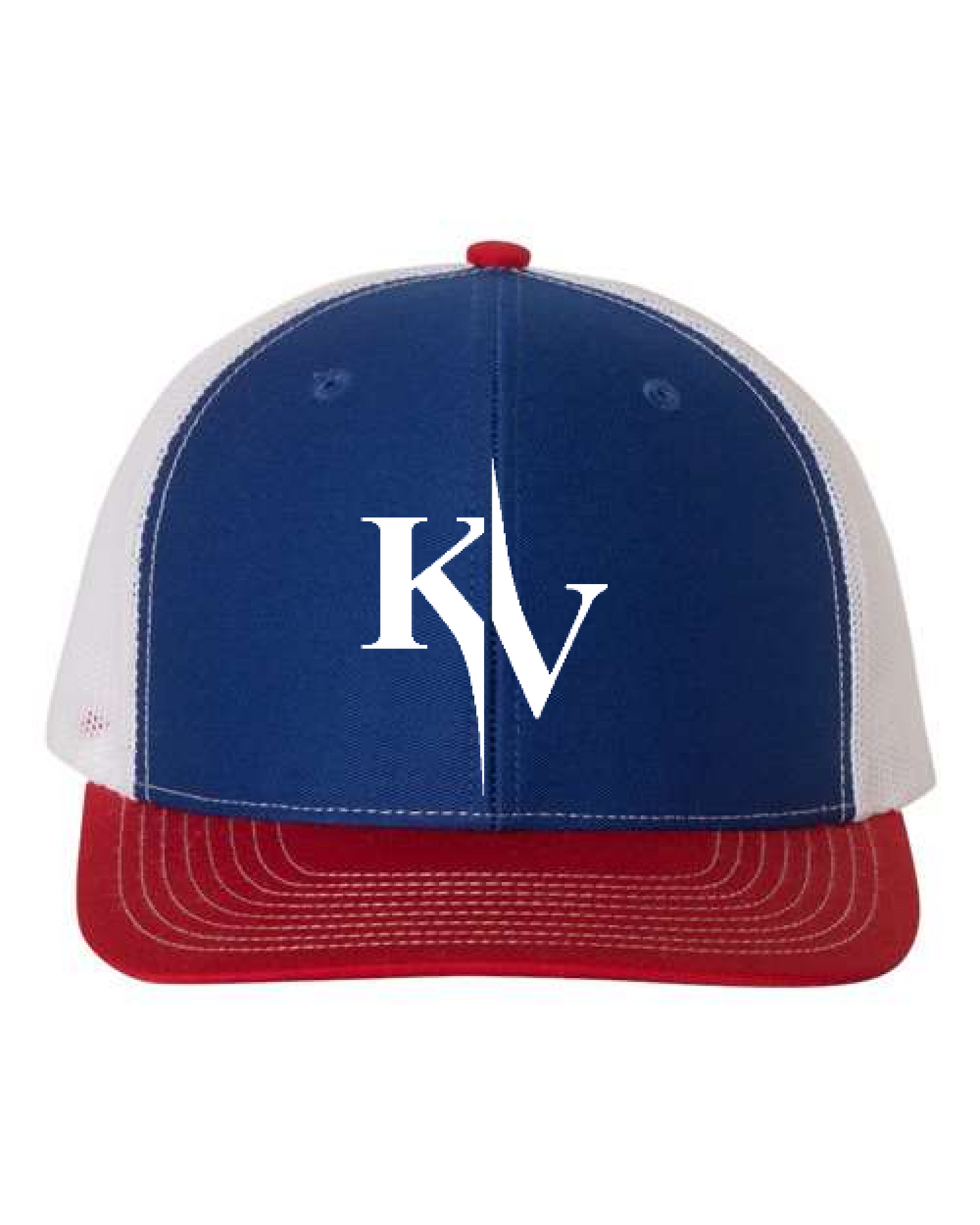 Front Design - Royal/ White/ Red