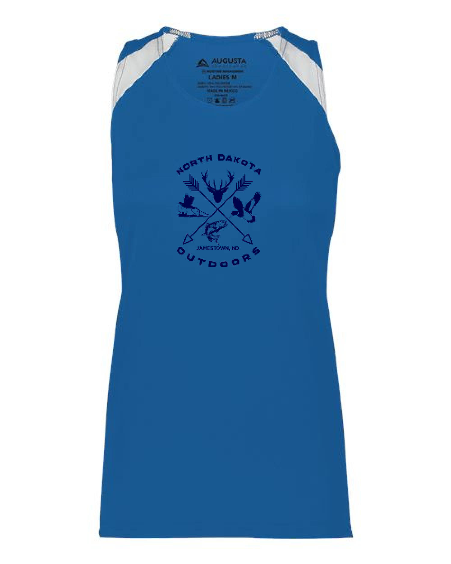 Front Design - Royal/ White