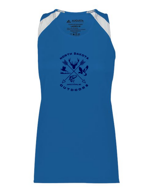 Front Design - Royal/ White