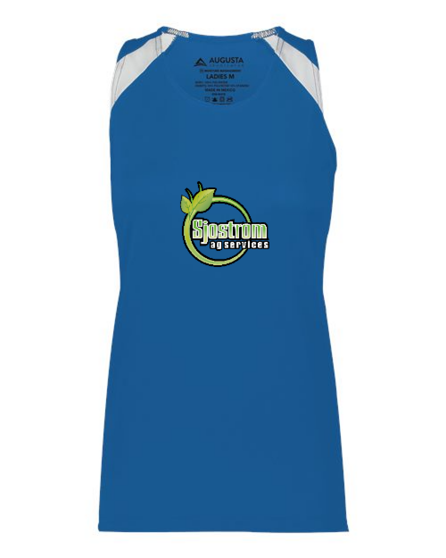 Front Design - Royal/ White