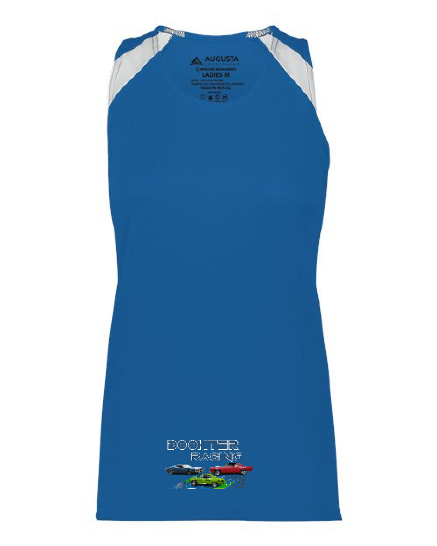 Front Design - Royal/ White