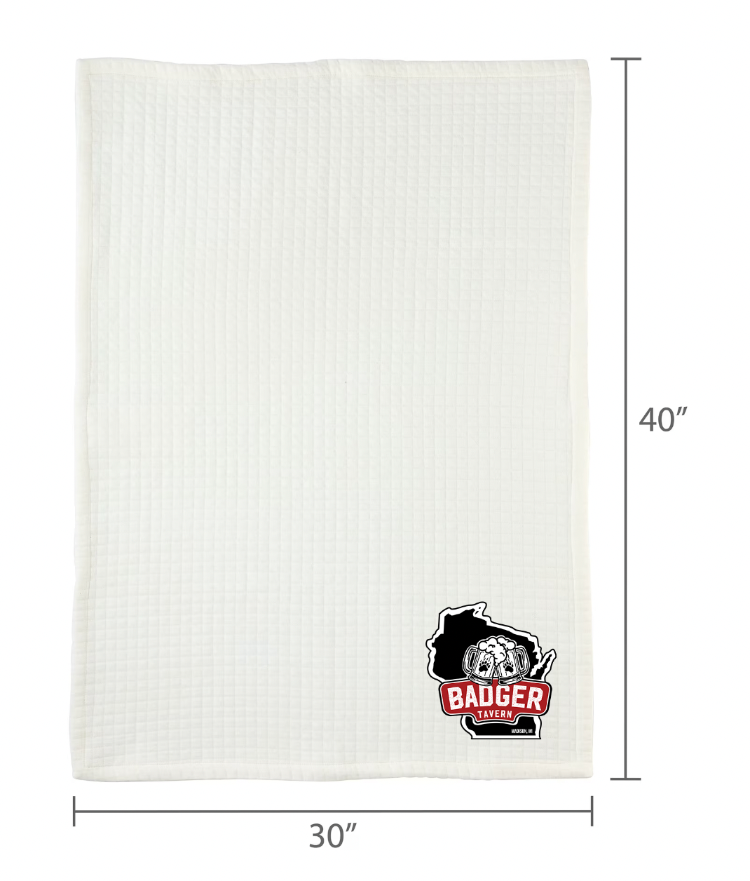 Badger Tavern - Baby Blanket