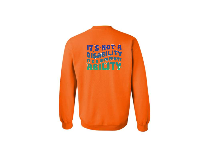 Back Design - Safety Orange