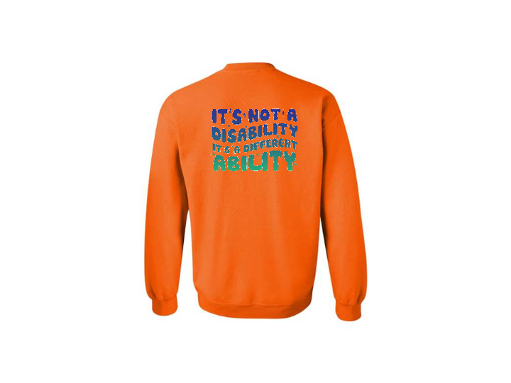 Back Design - Safety Orange