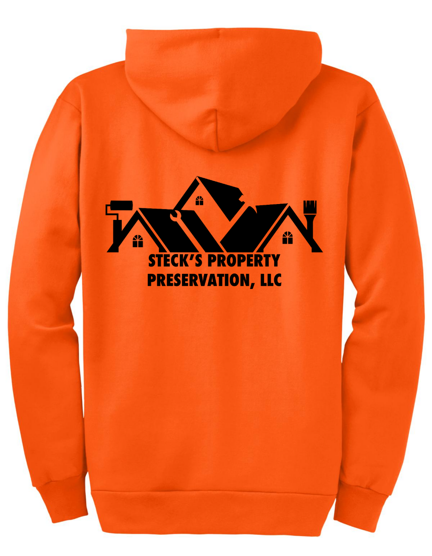 Back Design - Safety Orange