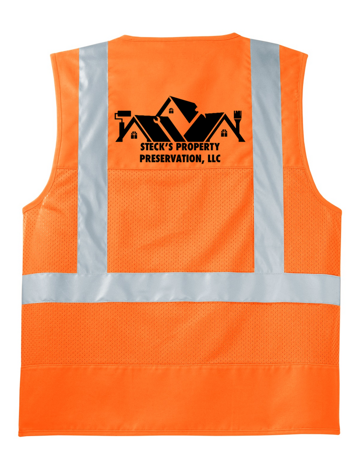 Back Design - Safety Orange
