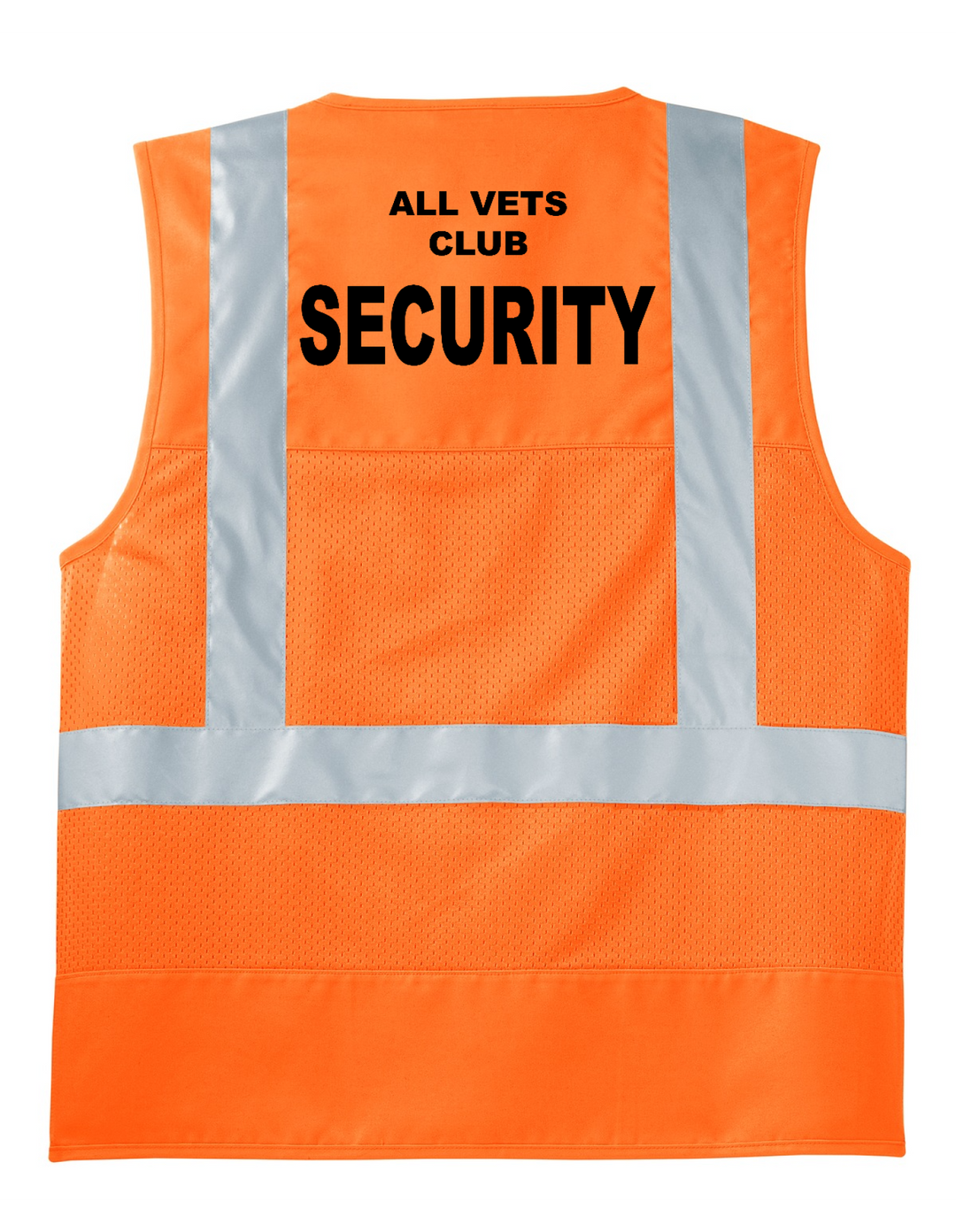 Back Design - Safety Orange