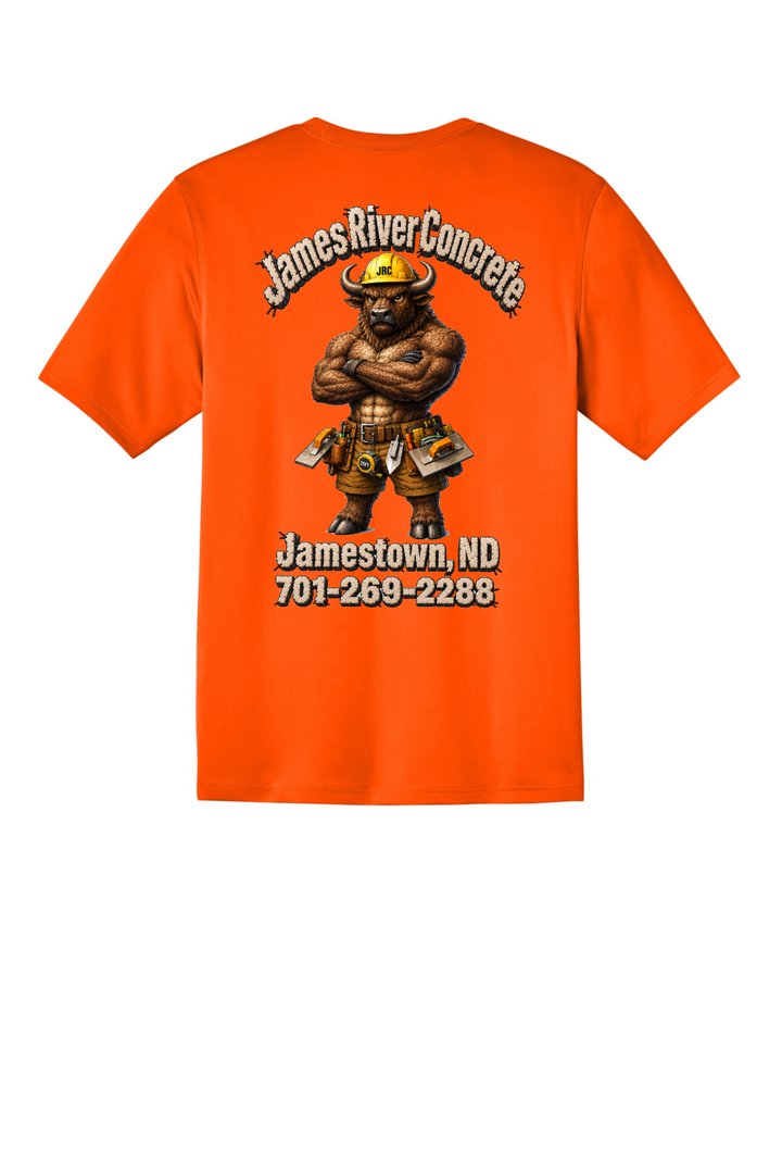 Back Design - Safety Orange