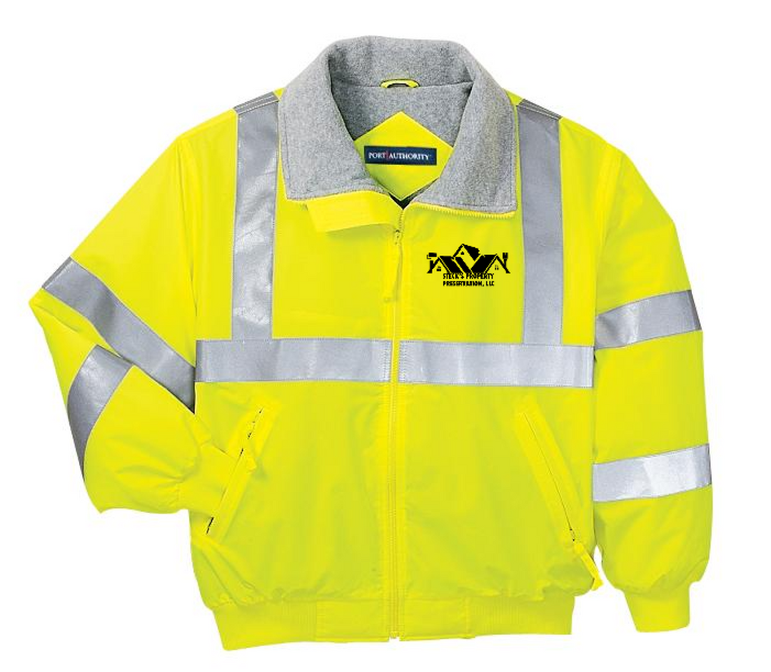 Front Design - Safety Yellow/ Reflective