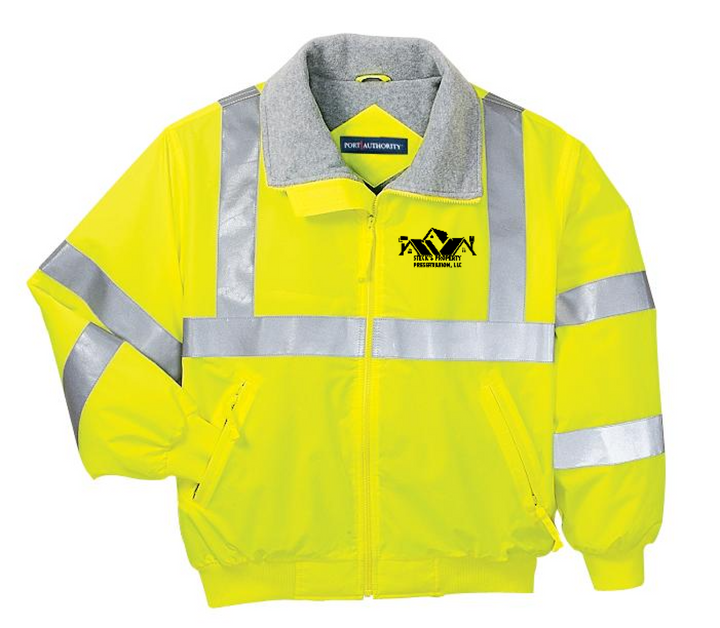 Front Design - Safety Yellow/ Reflective