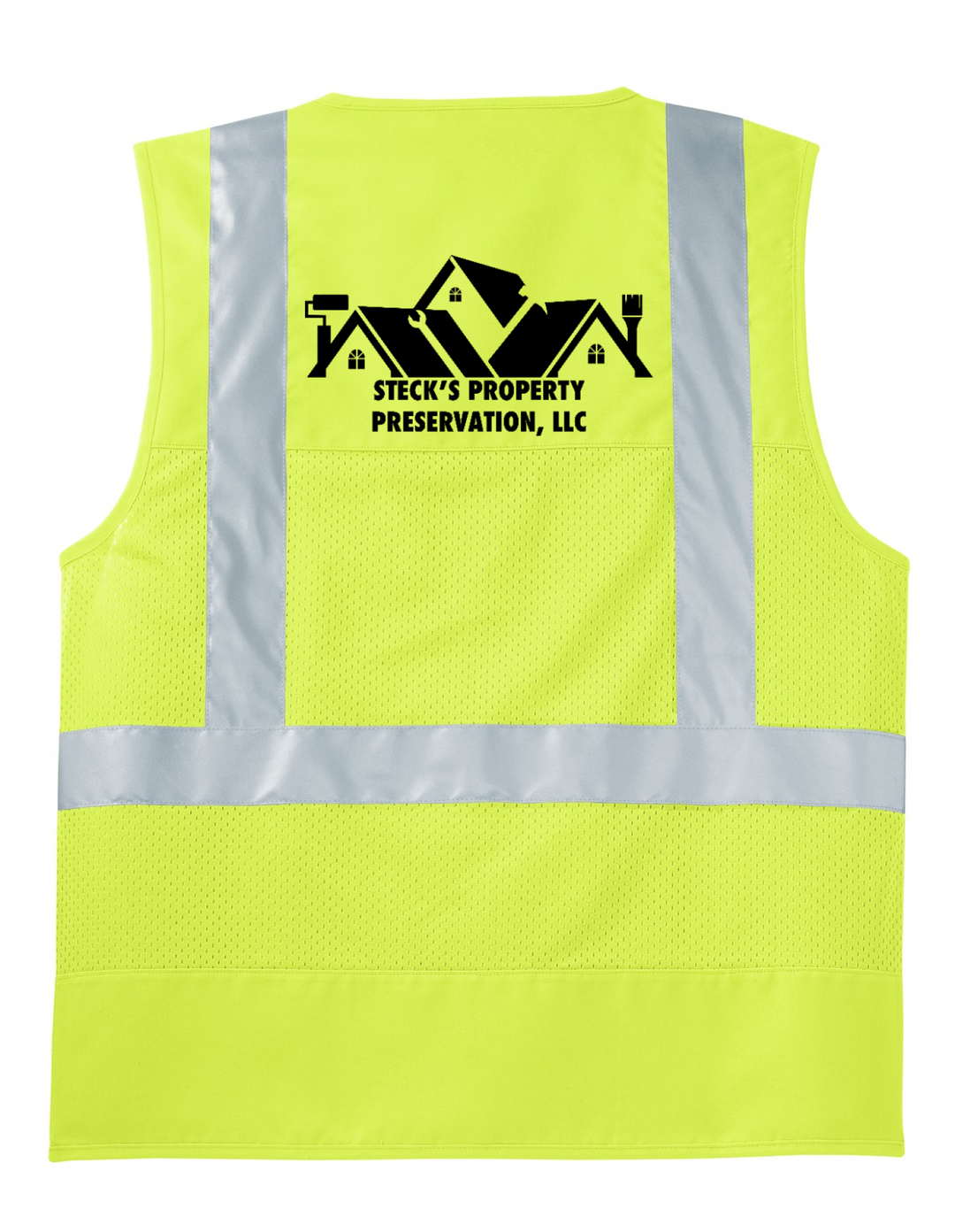 Back Design - Safety Yellow