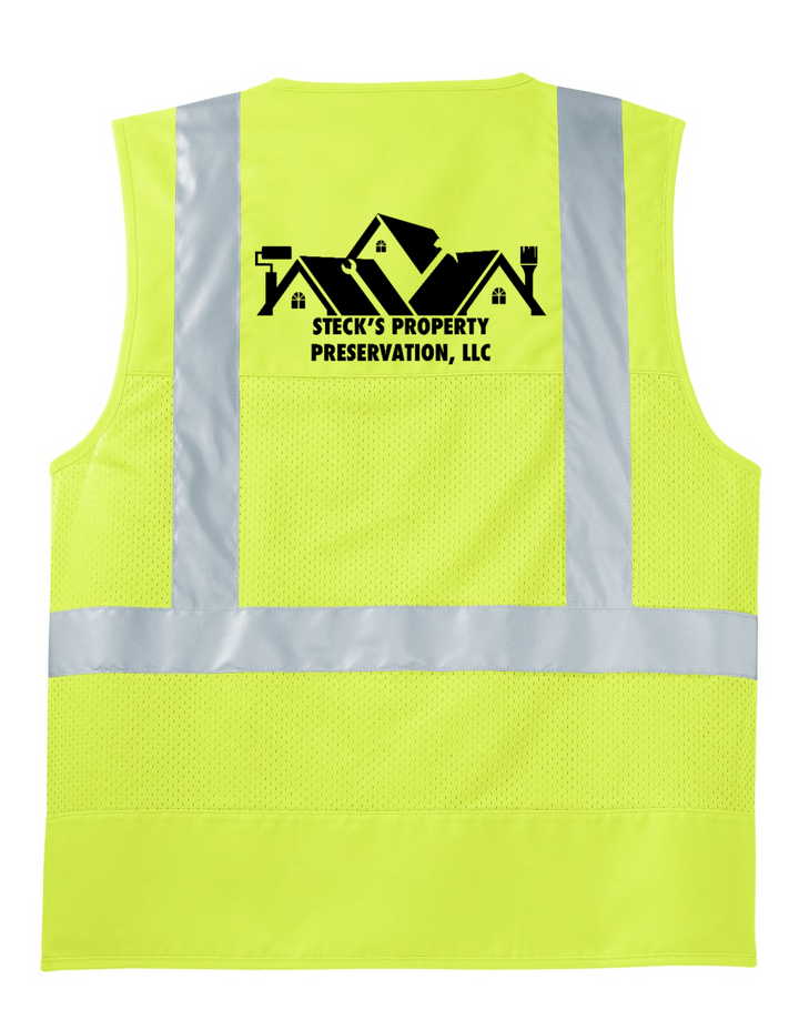 Back Design - Safety Yellow
