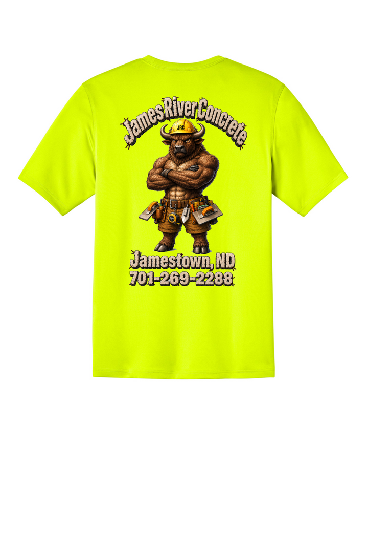 Back Design - Safety Yellow