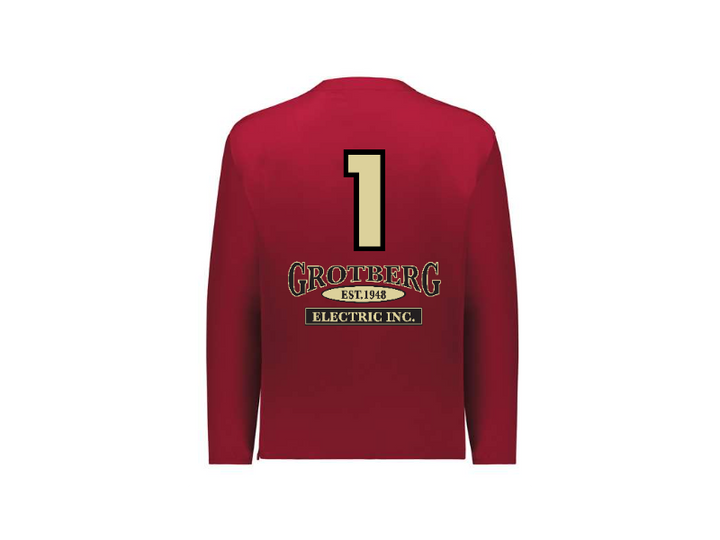 Back Design - Scarlet/ White