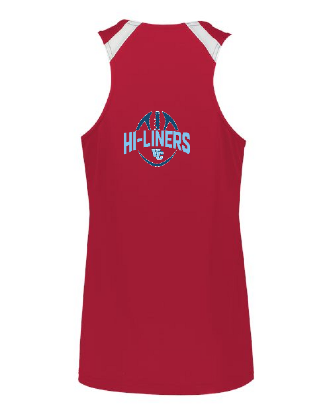 Back Design - Scarlet/ White