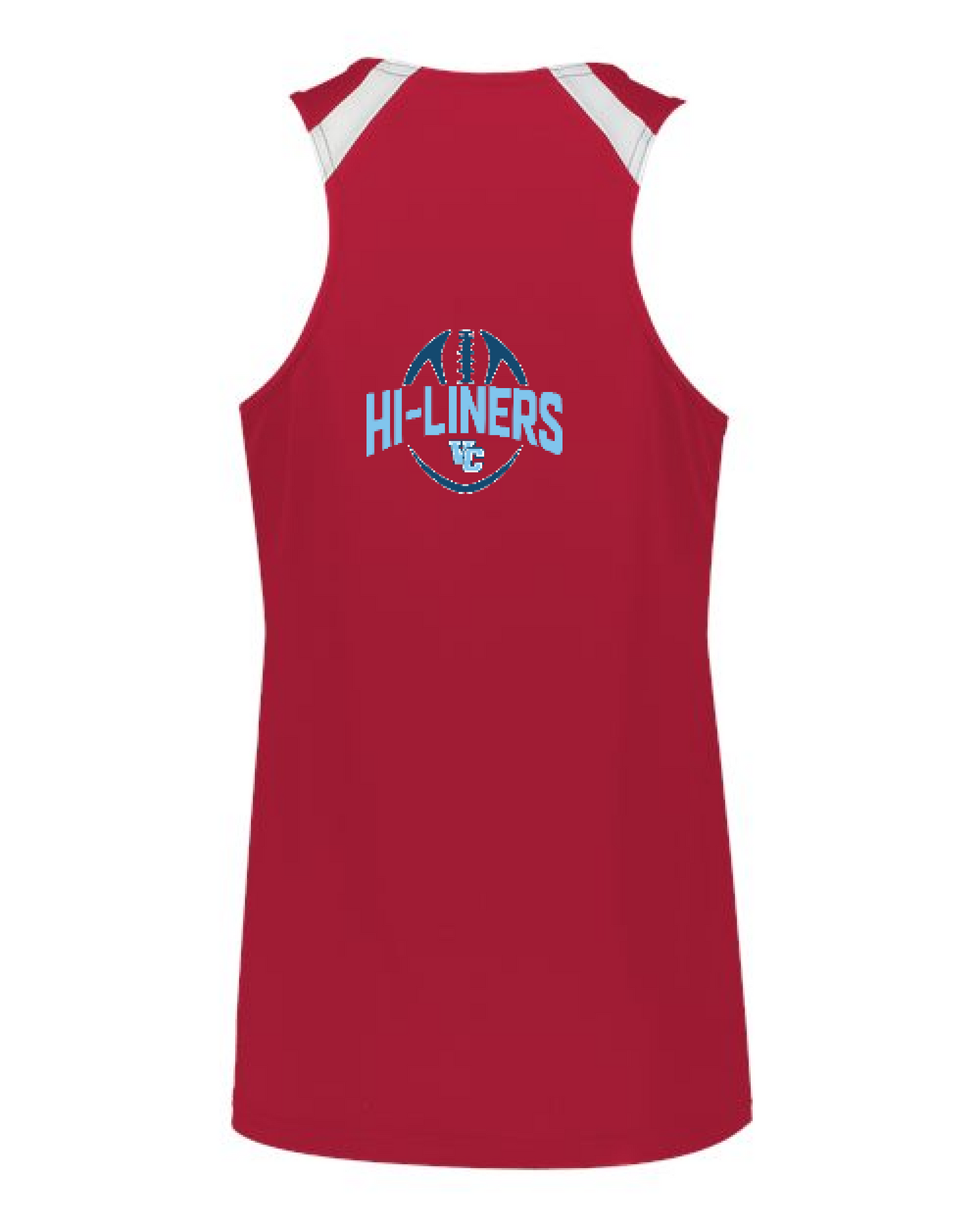 Back Design - Scarlet/ White