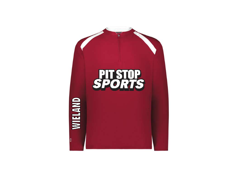 Front Design - Scarlet/ White