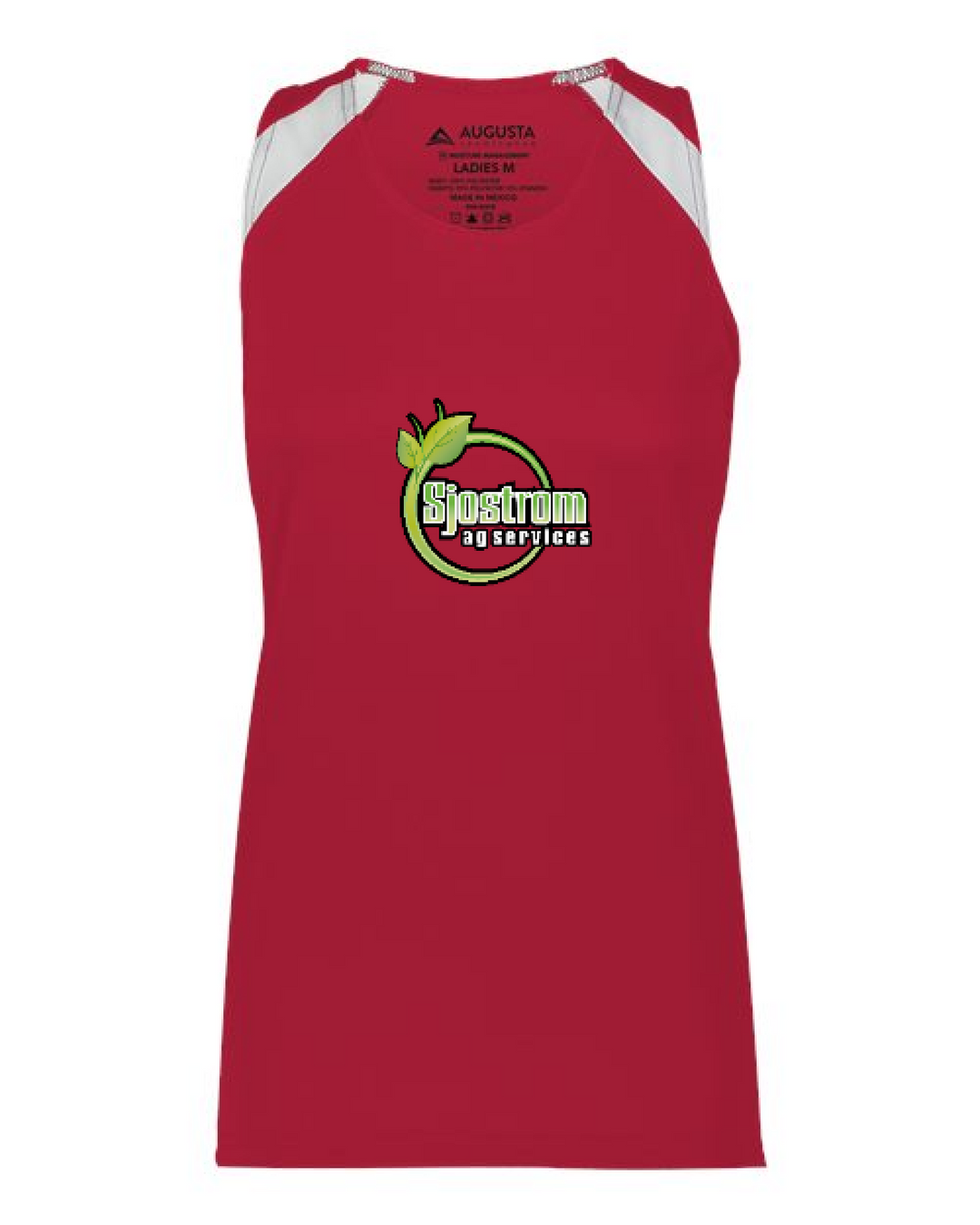 Front Design - Scarlet/ White