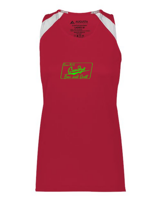 Front Design - Scarlet/ White