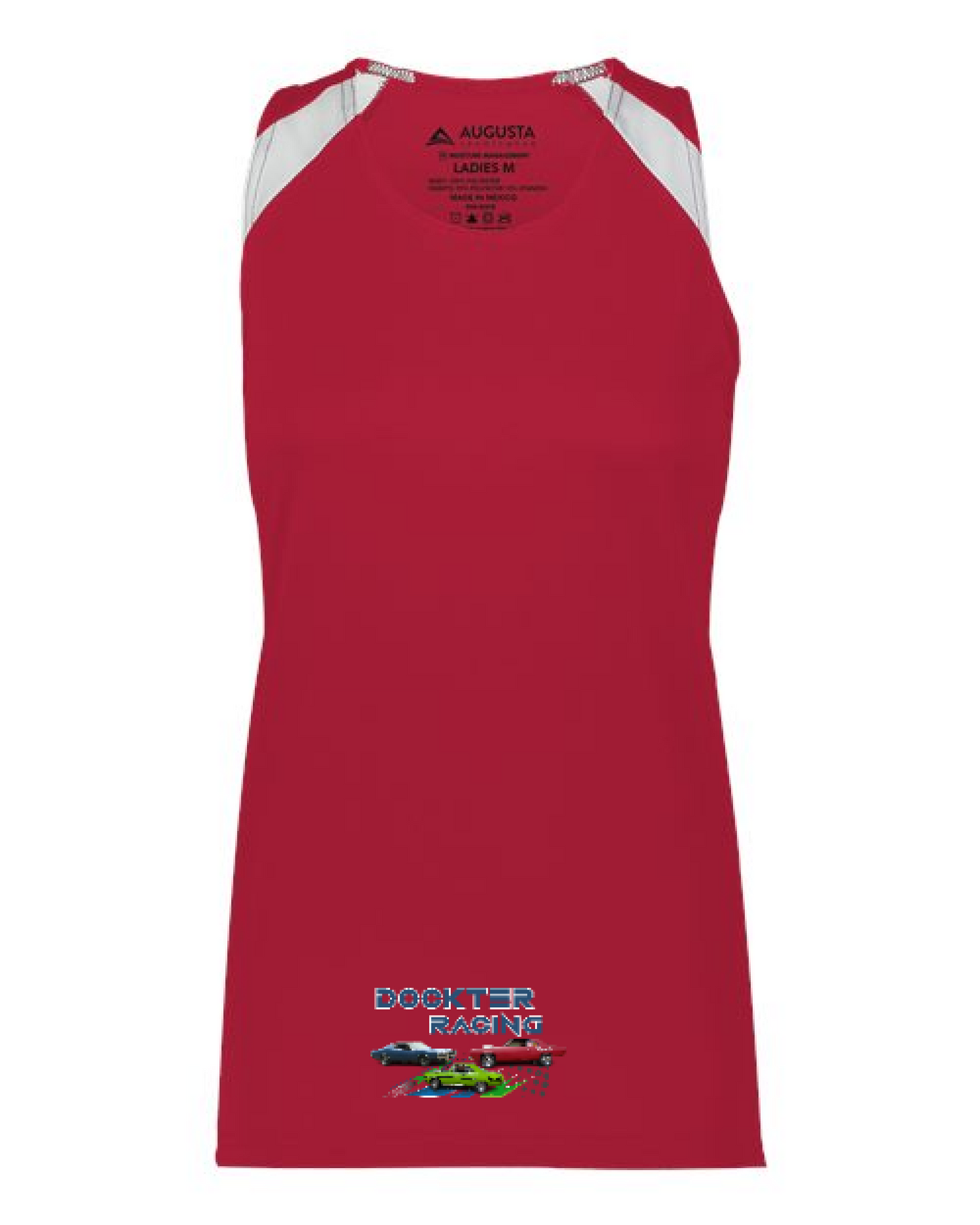 Front Design - Scarlet/ White